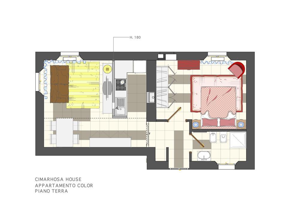 Cimarhosa House Appartement Kamer foto
