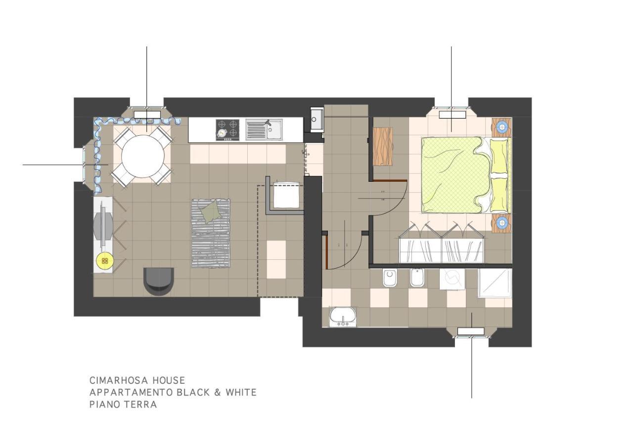 Cimarhosa House Appartement Buitenkant foto